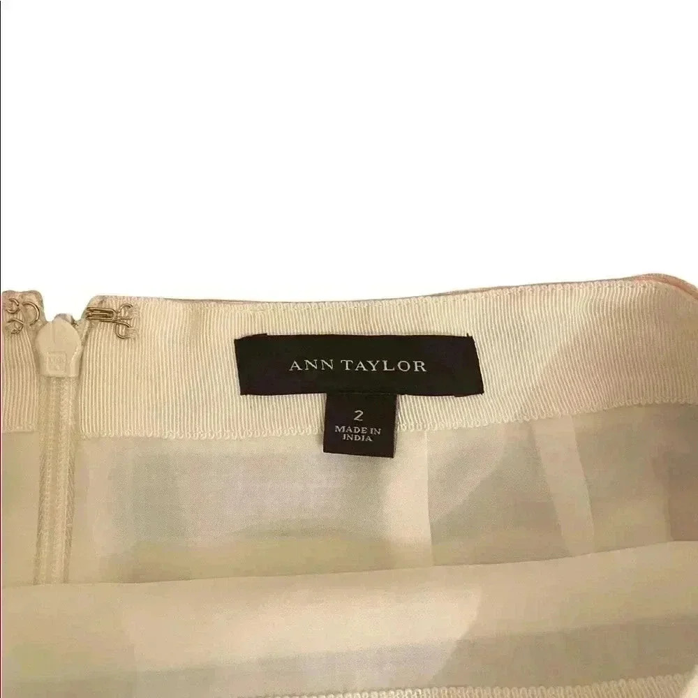 Ann Taylor Strped Skirt - Picture 5 of 5